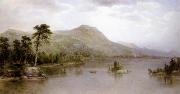 Asher Brown Durand Black Mountain,From the harbor island,Lake George oil painting